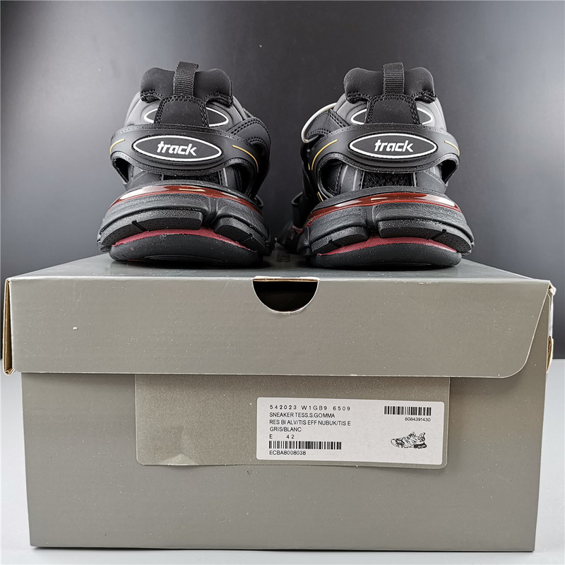 Ba*len*cia*ga sneaker tess.s.gomma (red and black) 542023 w1gb9 6509