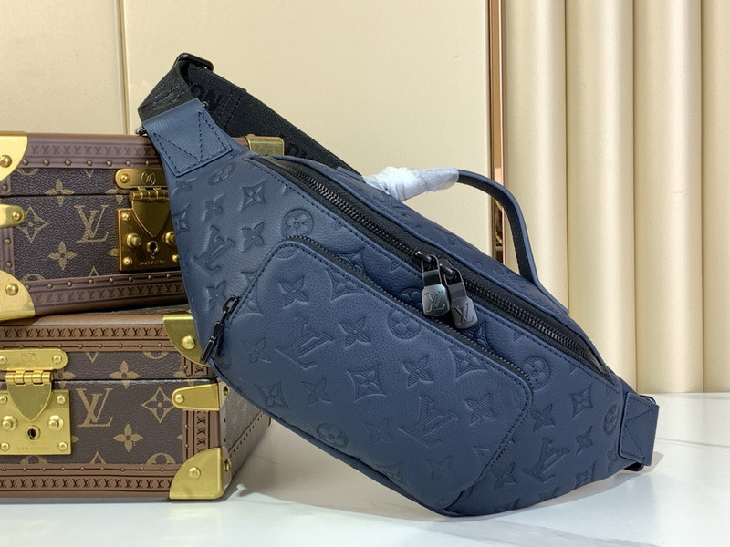 LOUIS VUITTON Rush Bumbag-30*15*8CM(dark blue)