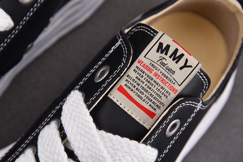 MAISON MIHARA SNEAKERS(Maison Hank OG Sole Black White)