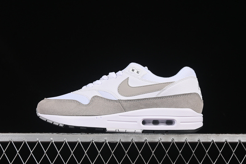 Nike Air Max 1 White Pure Platinum Men''s - AH8145-110