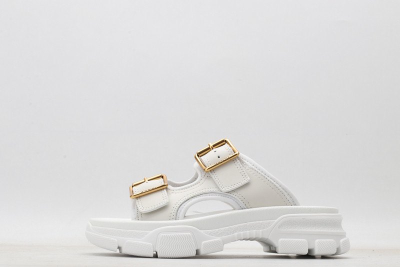 GUC LEATHER SLIDE