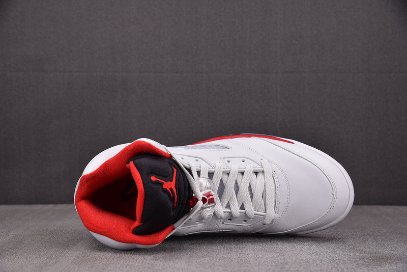 Air Jordan 5 Fire Red Black Tongue 2025 HQ7978-101