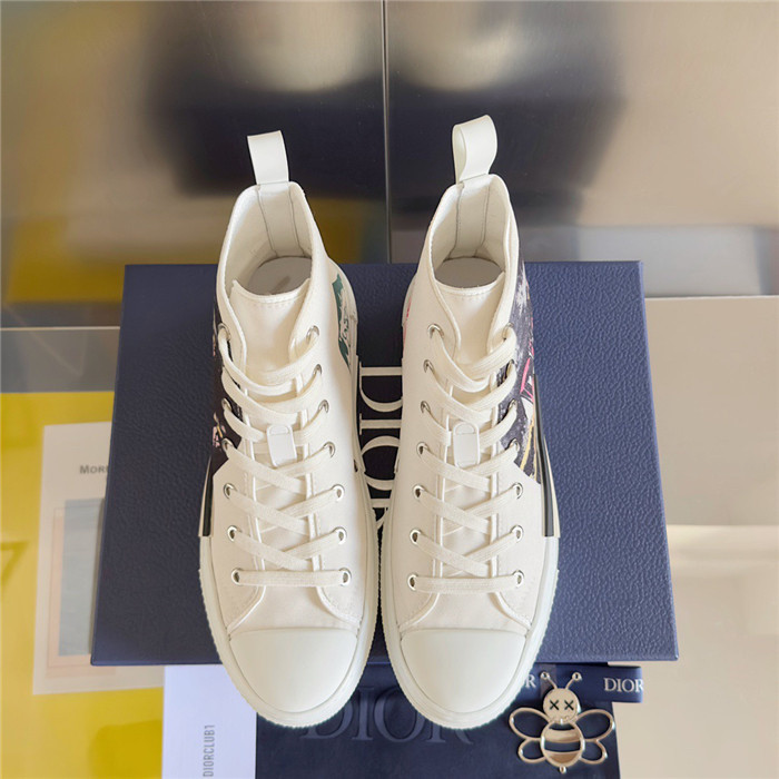 D B23 HIGH-TOP SNEAKERS