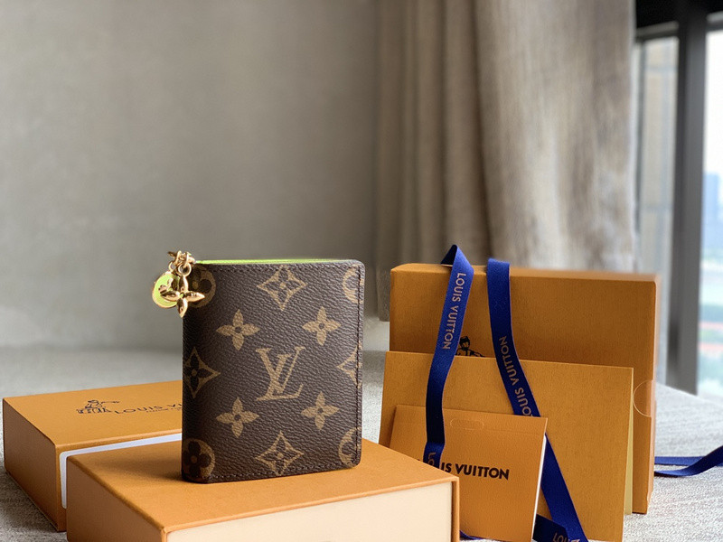 LV Charms Pocket Wallet Monogram